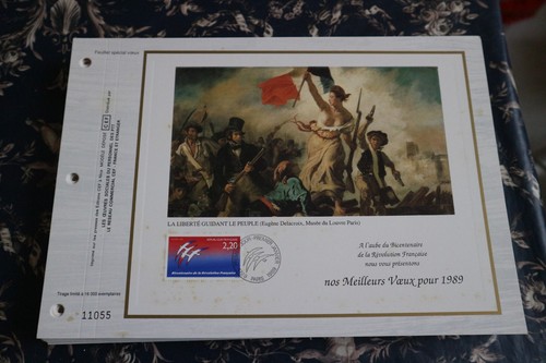 Feuillet cef 1989 premier 1er - 1989,