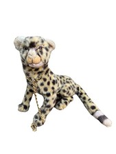 Peluche léopard vintage