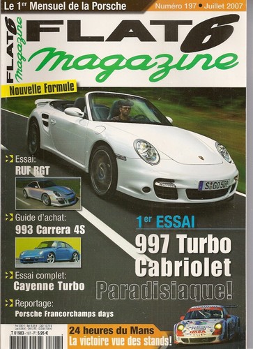 Flat 197 porsche 997 - flat,