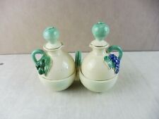 Ancien huilier vinaigrier en céramique, Cerenne, Vallauris