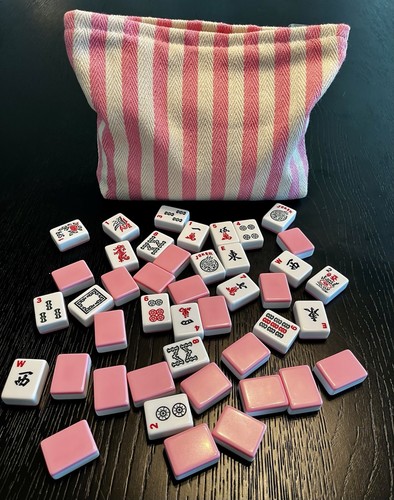 New glam pink white - new:,