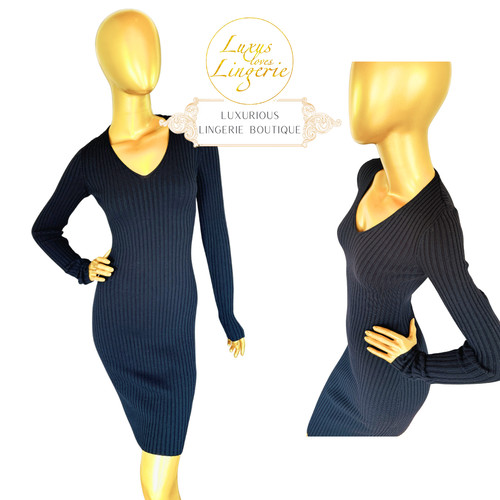 Robe merino rib - robe, xs