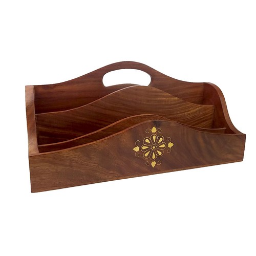 Porte lettres vintage bois - porte-lettres,