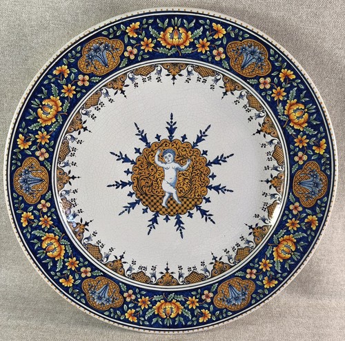Beau grand plat - beau,