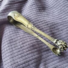 Ancienne Pince À Sucre Argent Massif vermeil poinçon Minerve poids 69,3 grammes