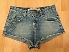 Zara mini short - denim, bleu