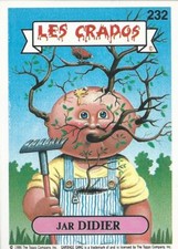 Carte "Les Crados" - Jar