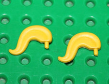 2 x Lego Castle Yellow Minifig