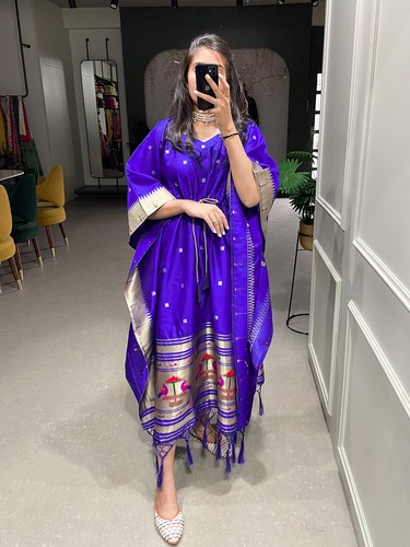 Pure gaji soie paithani - pure,