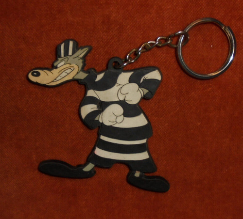 Porte clés figurine loup - figurine,