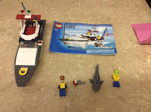 Lego city fishing boat - city,