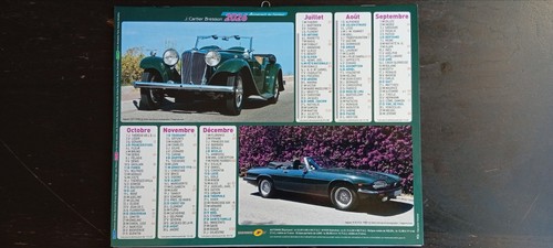 Calendrier almanach des postes - calendrier,