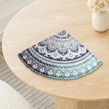 Serviette et housse de table mandala indien premium design accrocheur facile à