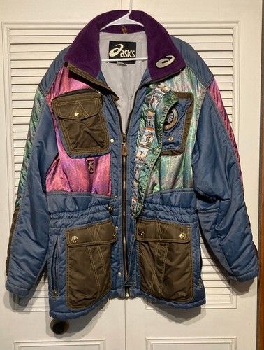 Asics vintage 90s ski jacket - vintage,