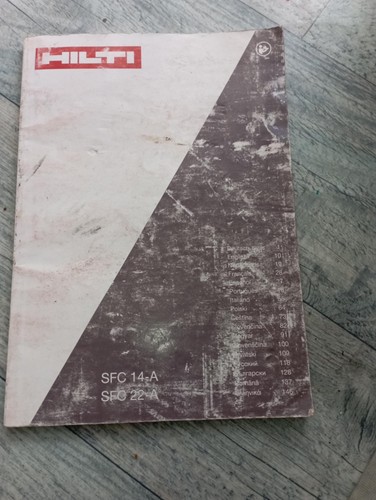Notice general manuel - notice, hilti