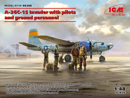 Douglas 26c invader - a-26c-15, w/