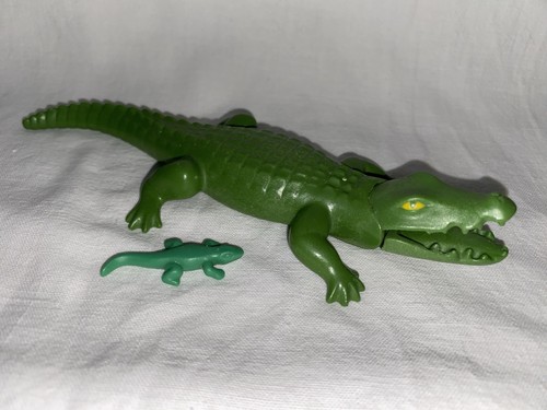 Playmobil crocodile son - playmobil,