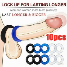 10PCS Male Cock Ring Super