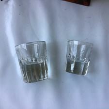 Lot De 2 Verres à Liqueur Collection, Bistrot Trompe L Œil