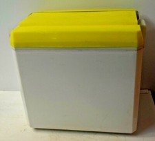 ANCIENNE GLACIERE DE CAMPING PICNIC PECHE CHASSE THERMOS CASIER BOUTEILLE PVC