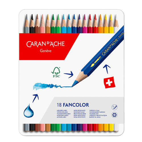 Caran ache fancolor eau - d'ache, 18