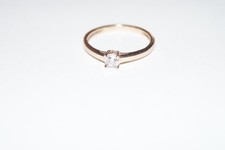 SOLITAIRE BAGUE OR, DIAMANT