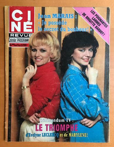 Cine revue 1982 evelyne - revue, 8/1982-evelyne