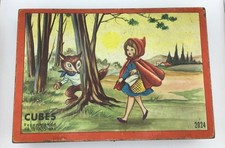 Cubes bois vintage Garnier