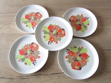 5 ASSIETTES PLATES TÉFAL