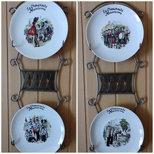 ASSIETTES À CHOUCROUTE CRÉATION DES ATELIERS DE LA CIGOGNE VÉRITABLE PORCELAINE 