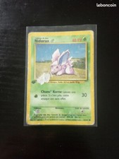 Carte pokémon nidoran - carte,