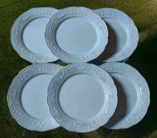 Anciennes assiettes plates - 6,