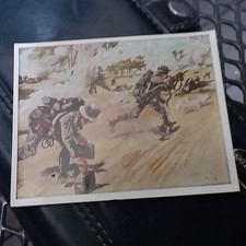 Ww2 carte photo - carte, mg
