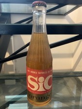 RARE BOUTEILLE PLEINE D’ORIGINE SODA SIC ORANGE ? ??BRASSERIE CHAMPIGNEULLES