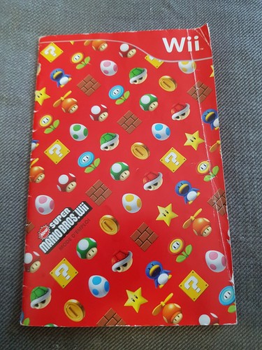 Notice super mario bros wii - super,