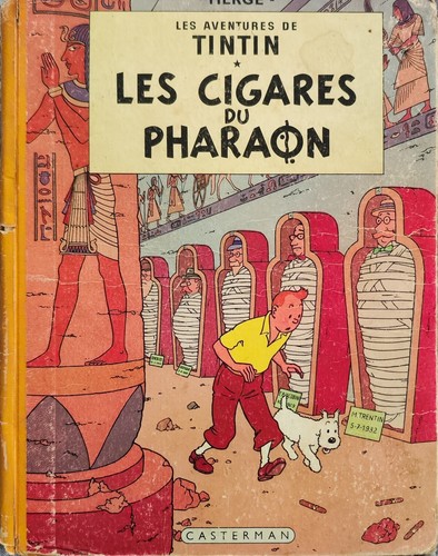Tintin les cigares du - ,