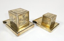 Judaïca Tefillin תפילין Argent Russie 1900