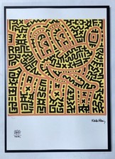 lithographie Keith HARING 50