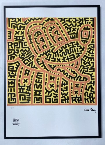 Lithographie keith haring - lithographie, 50