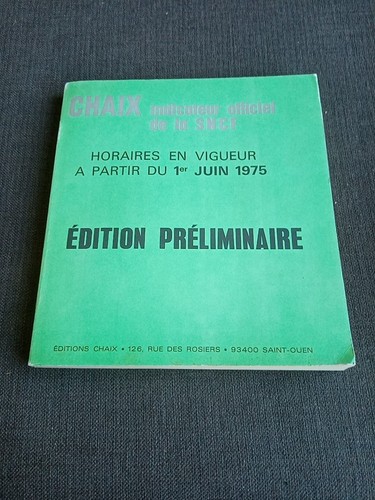 Juin 1975 chaix - juin, 1975/chaix