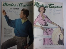 " Modes et Travaux " :  n°619 de 1952... Patou-Carven-Poupée Françoise