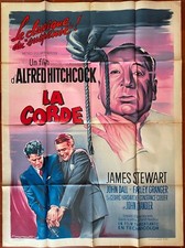 Affiche LA CORDE The Rope ALFRED HITCHCOCK James Stewart 120x160cm