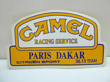 AUTOCOLLANT / STICKER - CAMEL - PARIS DAKAR / RALLYE RAID - CITROEN SPORT -