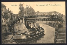 CPA Tournai, La Passerelle et