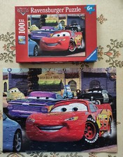 Puzzle CARS '' SUR LES CHAPEAUX DE ROUES '' (100 pièces)