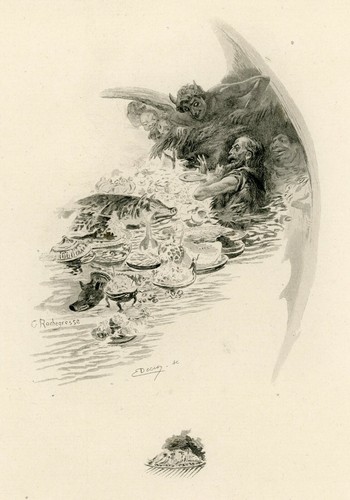 Rochegrosse eau forte 1907 - rochegrosse, eau-forte,