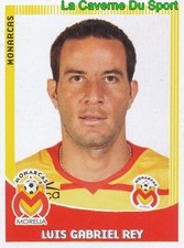 150 LUIS REY COLOMBIA CA.MONARCAS MORELIA PRIMERA DIVISION APERTURA 2010 PANINI