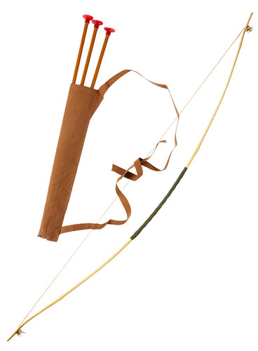 Arc bois avec - flèches, en