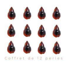 Perles poires décoratives en