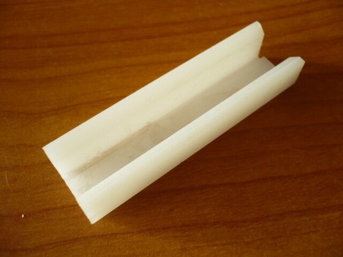 Pièce glissante rail - pièce, de